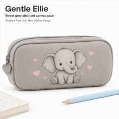 Kawaii Pencil Case Custom Logo Kid Anime Cartoon Sublimation Pencil Bag Cute Pencil Case For Girls School