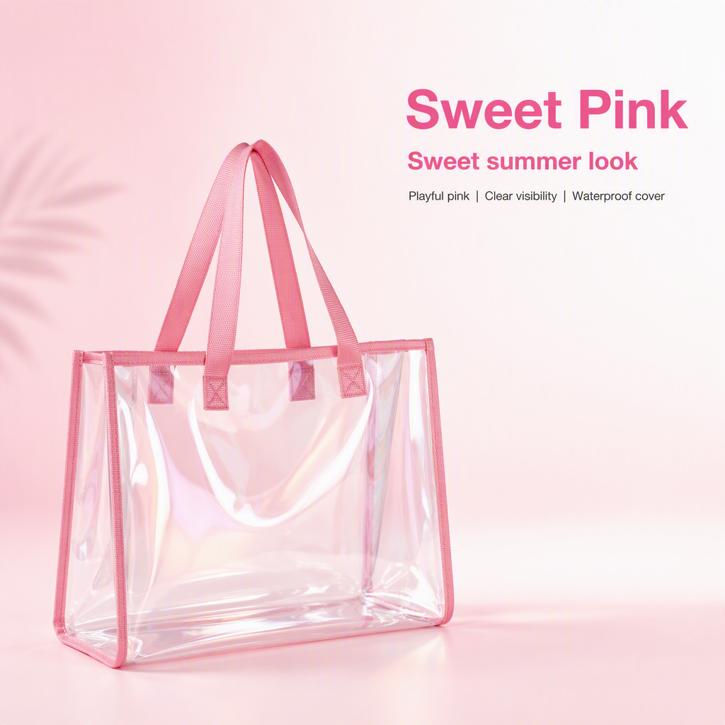 Custom Mesh Beach Bag Shoulder Handbag For Women Portable Bathing Swimming Storage Bag With Logo