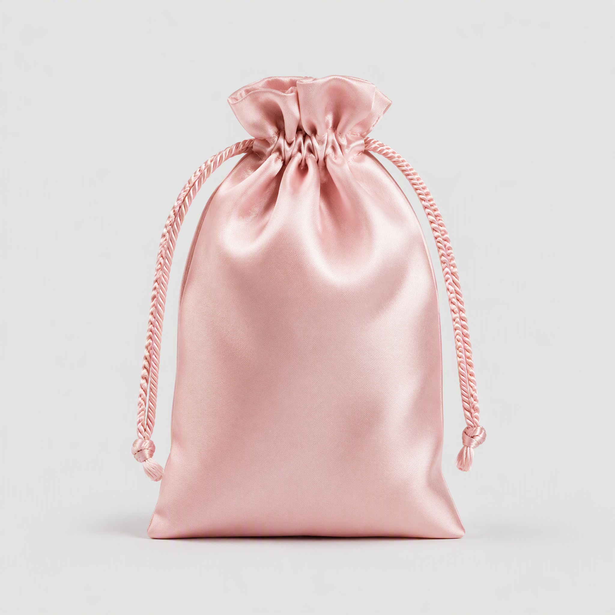 Polyester Draw String Bag Small Headset Gifts Jewelry Satin Drawstring Bag Pouch Custom Drawstring Bags With Logo