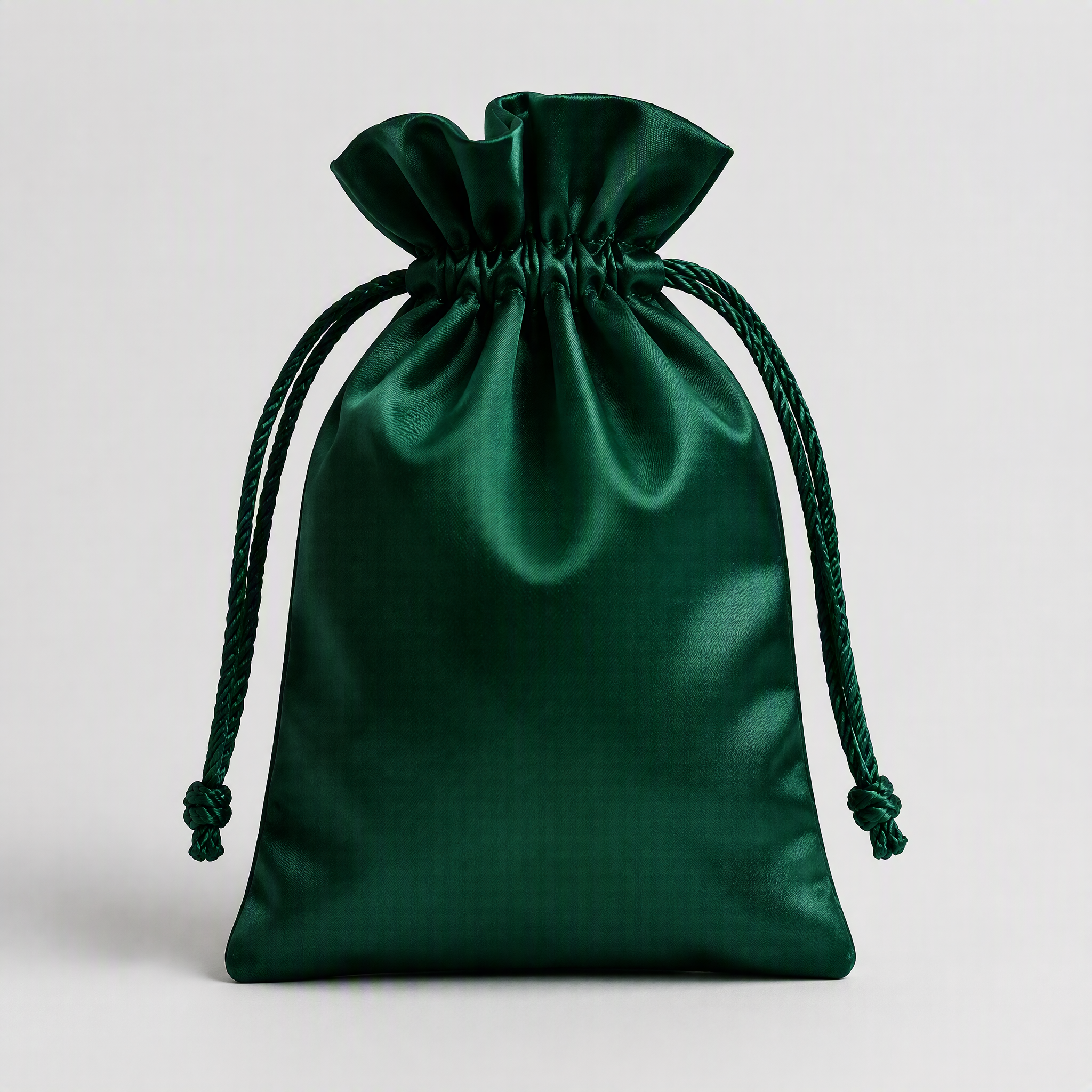 Polyester Draw String Bag Small Headset Gifts Jewelry Satin Drawstring Bag Pouch Custom Drawstring Bags With Logo
