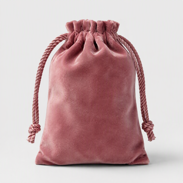 Polyester Draw String Bag Small Headset Gifts Jewelry Satin Drawstring Bag Pouch Custom Drawstring Bags With Logo