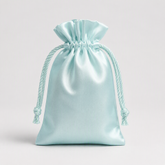 Polyester Draw String Bag Small Headset Gifts Jewelry Satin Drawstring Bag Pouch Custom Drawstring Bags With Logo