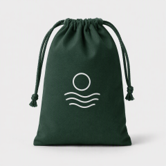 Polyester Draw String Bag Small Headset Gifts Jewelry Satin Drawstring Bag Pouch Custom Drawstring Bags With Logo
