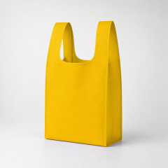 Laminated Non Woven Bag Recycle Reusable Grocery Gift T Shirt Non Woven Shopping Bag Custom Non-woven Tote Bag With Logo