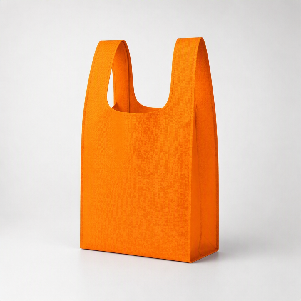 Laminated Non Woven Bag Recycle Reusable Grocery Gift T Shirt Non Woven Shopping Bag Custom Non-woven Tote Bag With Logo