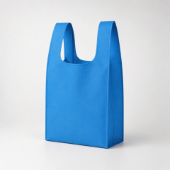 Laminated Non Woven Bag Recycle Reusable Grocery Gift T Shirt Non Woven Shopping Bag Custom Non-woven Tote Bag With Logo