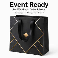 Custom Shoes Clothing Gift Bags Packaging With Logo Small Shipping Gift Bag White Black Kraft Paper Bags With Your Own Logo