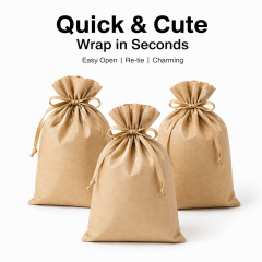 Custom Shoes Clothing Gift Bags Packaging With Logo Small Shipping Gift Bag White Black Kraft Paper Bags With Your Own Logo