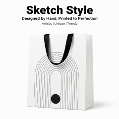 Promotional Paper Bag Custom Paper Bags with Your Own Logo Food Clothes Gift Shopping Brown Kraft Paper Bag with Handle