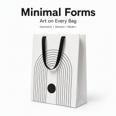 Promotional Paper Bag Custom Paper Bags with Your Own Logo Food Clothes Gift Shopping Brown Kraft Paper Bag with Handle