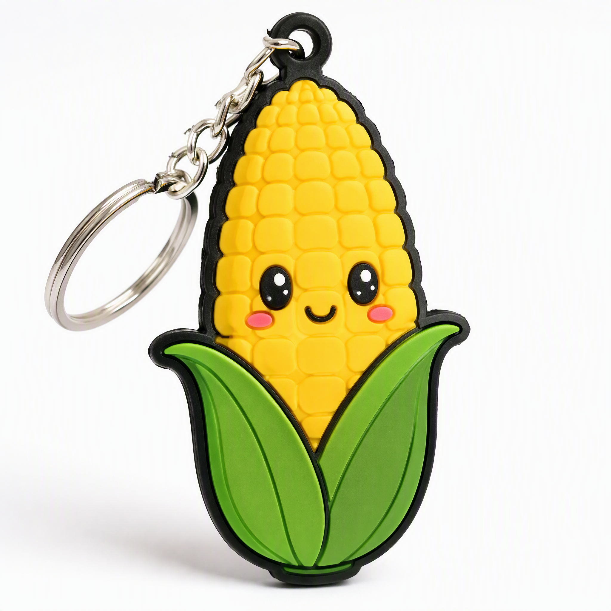 No Minimum Custom 2D/3D Silicone Rubber Keyring Soft PVC Cartoon Keychain Anime PVC Keychain Custom Rubber Keychain