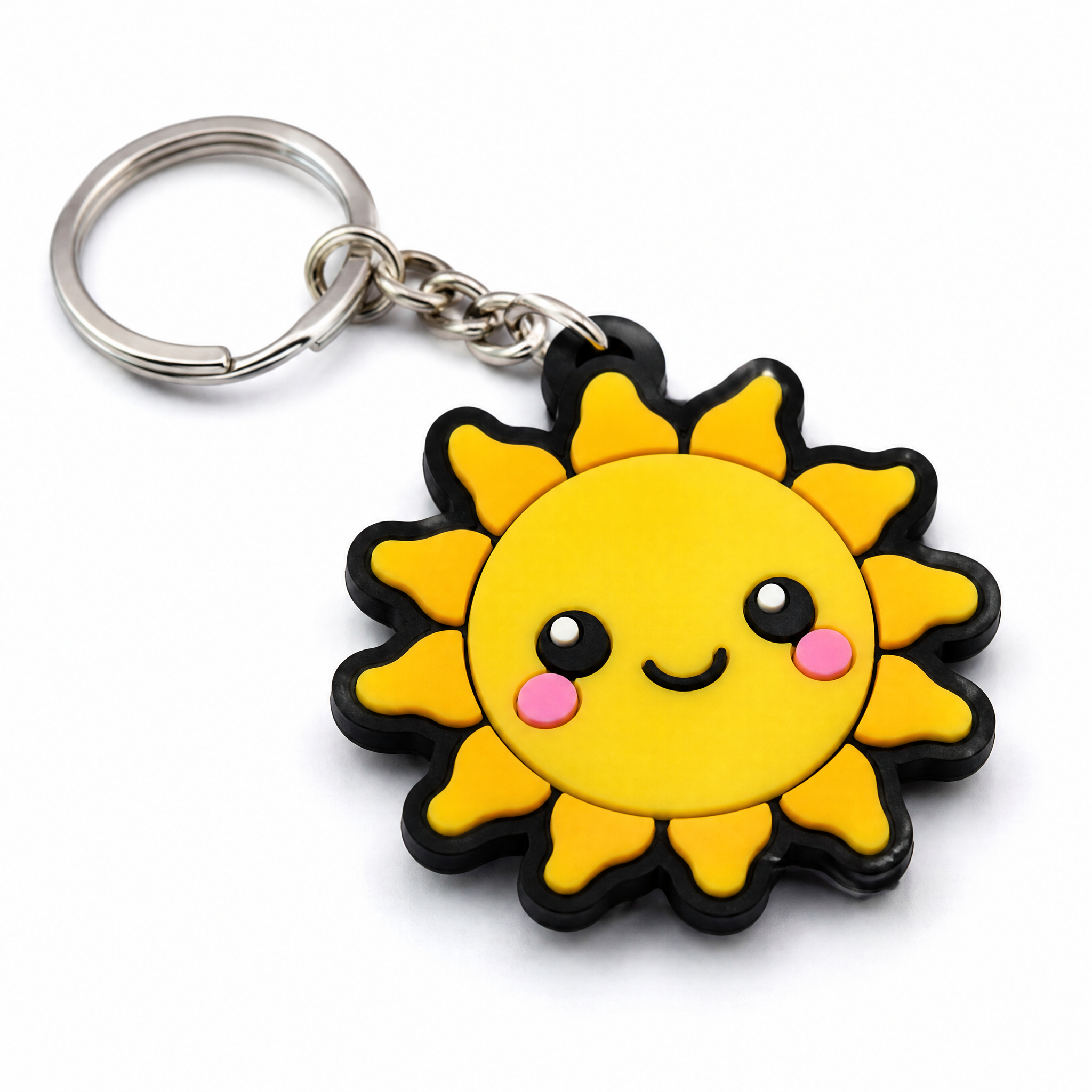 New Arrival Cartoon Plastic Keychain Promotional Gift Anime PVC Keyring Custom Rubber Keychain