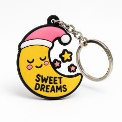 Making Keyring Rubber Cartoon Hamburger Car 3d Soft Pvc Logo Custom Keychain Manufacturer