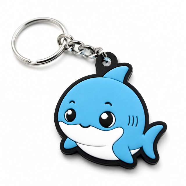 Wholesale Promotional Keychains Cartoon Spaceman Anime Keychain Custom 3D Pvc Keychain Cute Rubber Key Chains Custom Logo