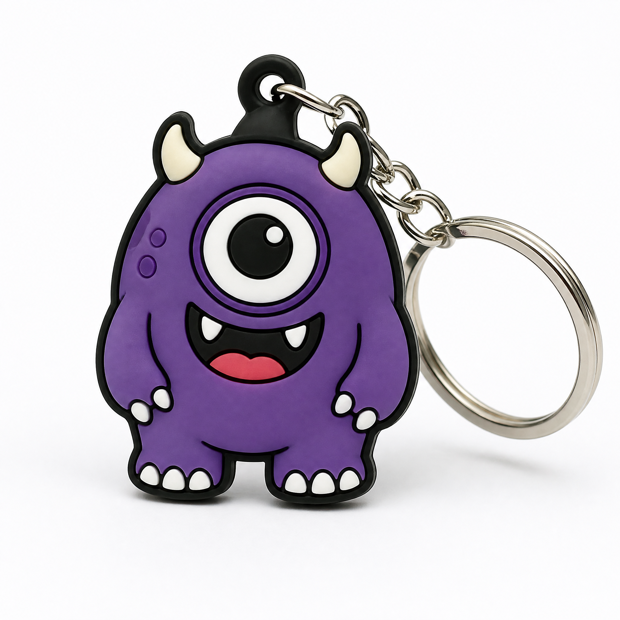 Wholesale Promotional Keychains Cartoon Spaceman Anime Keychain Custom 3D Pvc Keychain Cute Rubber Key Chains Custom Logo