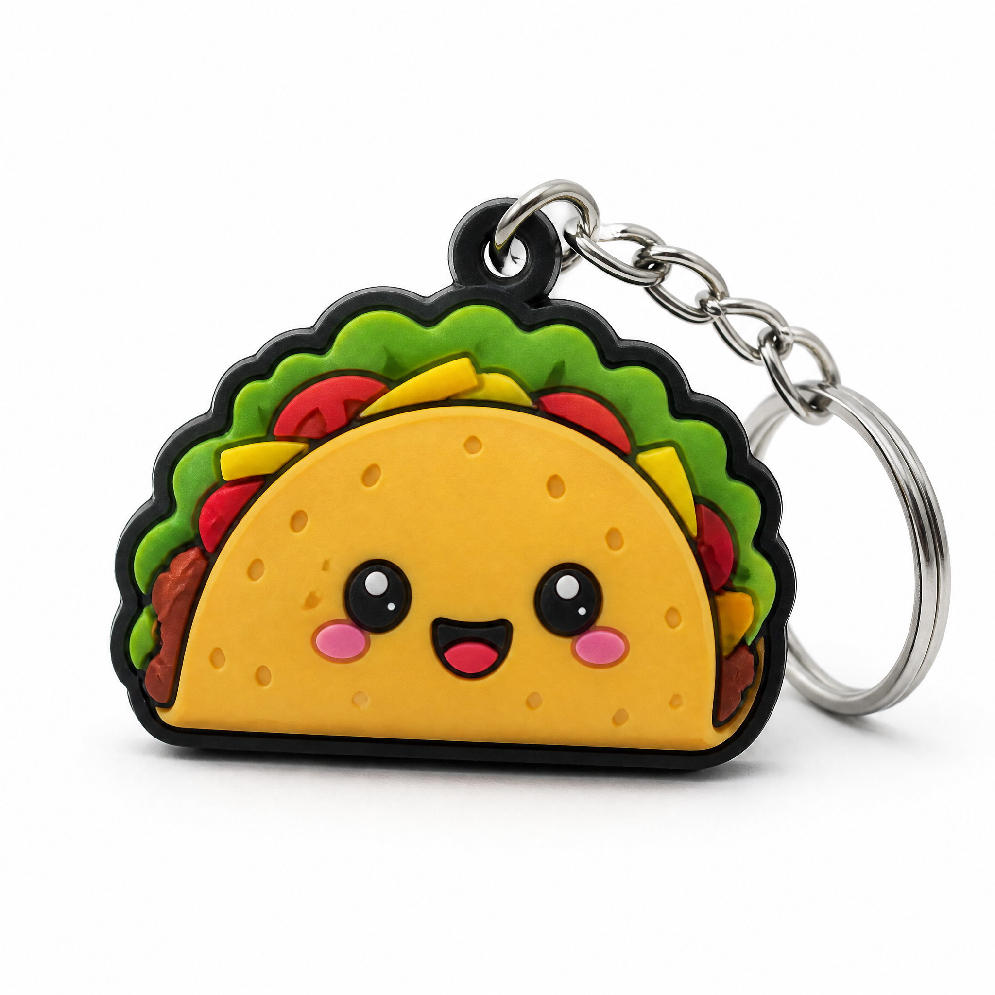 Wholesale Promotional Keychains Cartoon Spaceman Anime Keychain Custom 3D Pvc Keychain Cute Rubber Key Chains Custom Logo