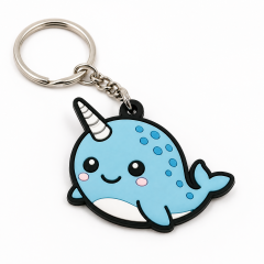 Wholesale Promotional Keychains Cartoon Spaceman Anime Keychain Custom 3D Pvc Keychain Cute Rubber Key Chains Custom Logo