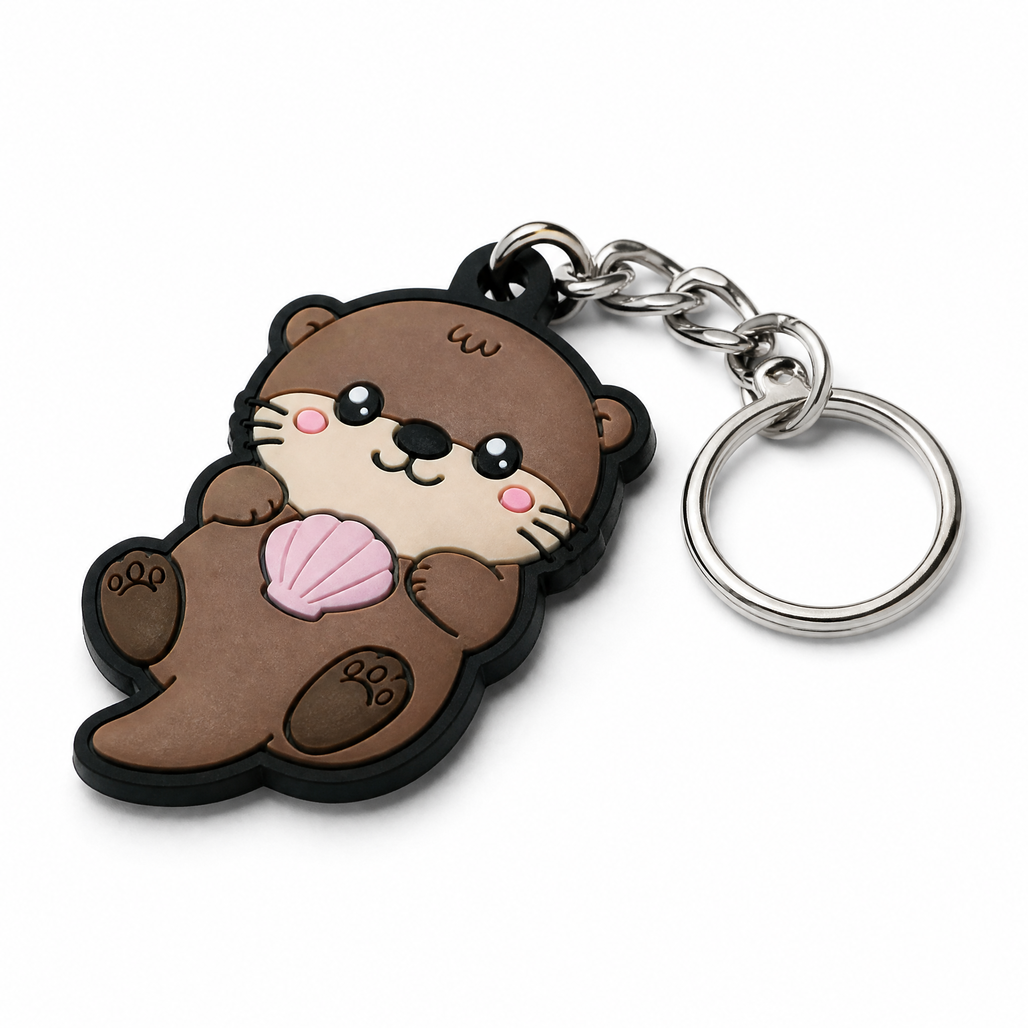 Wholesale Promotional Keychains Cartoon Spaceman Anime Keychain Custom 3D Pvc Keychain Cute Rubber Key Chains Custom Logo