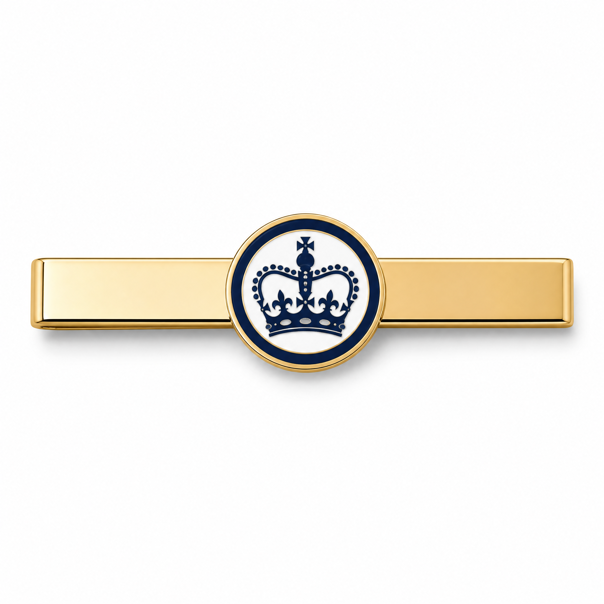 Custom Hard Enamel Tie Clip with Logo | Gold Plated Metal Tie Bar for Men Business Suit Wedding Groomsmen Gift