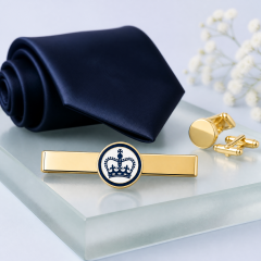 Custom Hard Enamel Tie Clip with Logo | Gold Plated Metal Tie Bar for Men Business Suit Wedding Groomsmen Gift