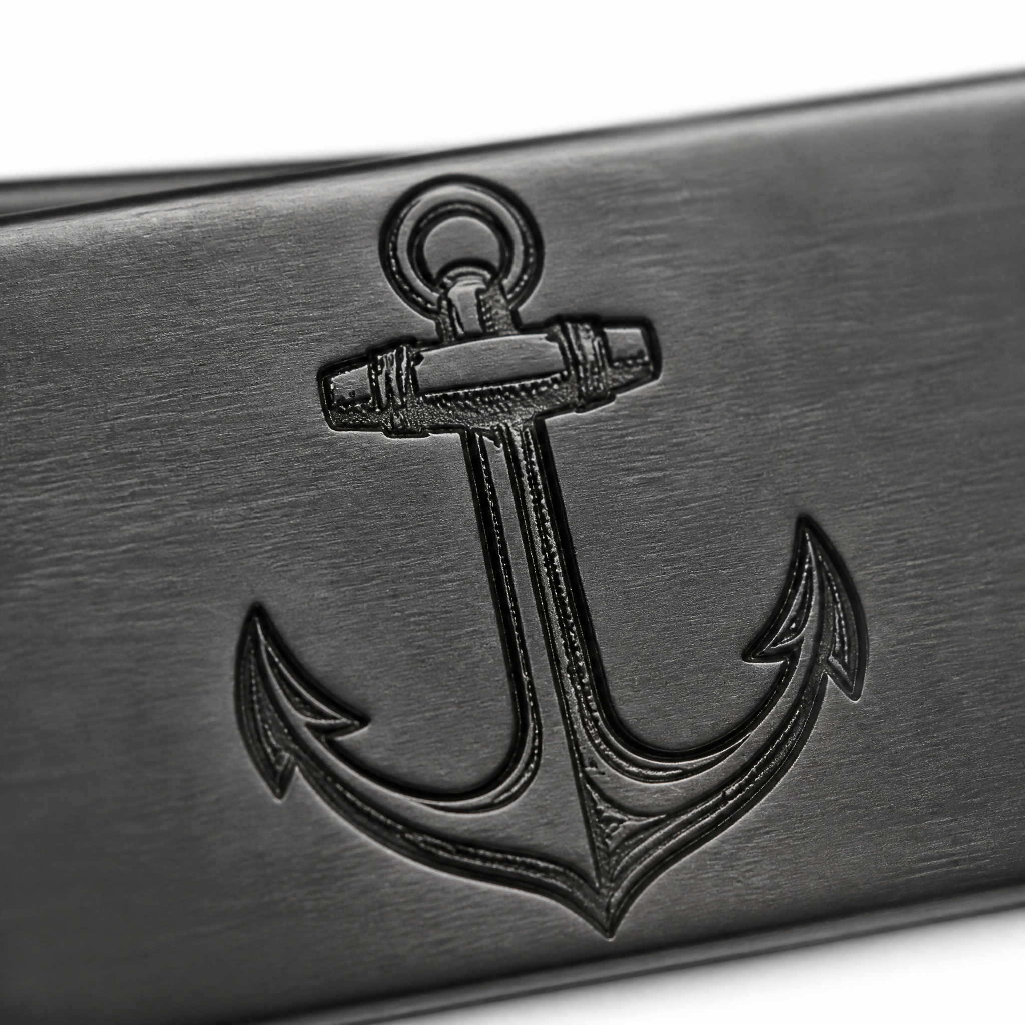 Custom Laser Engraved Tie Clip with Logo | Gunmetal Metal Tie Bar for Men Business Suit Wedding Groomsmen Gift