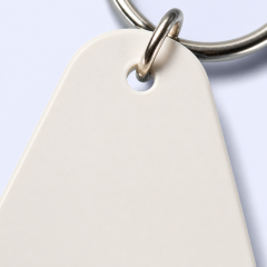 Blank Motel Keychain - Solid Color Acrylic Retro Key Tag - UV Print Ready - Custom Bulk Order - STANDARD GIFTS