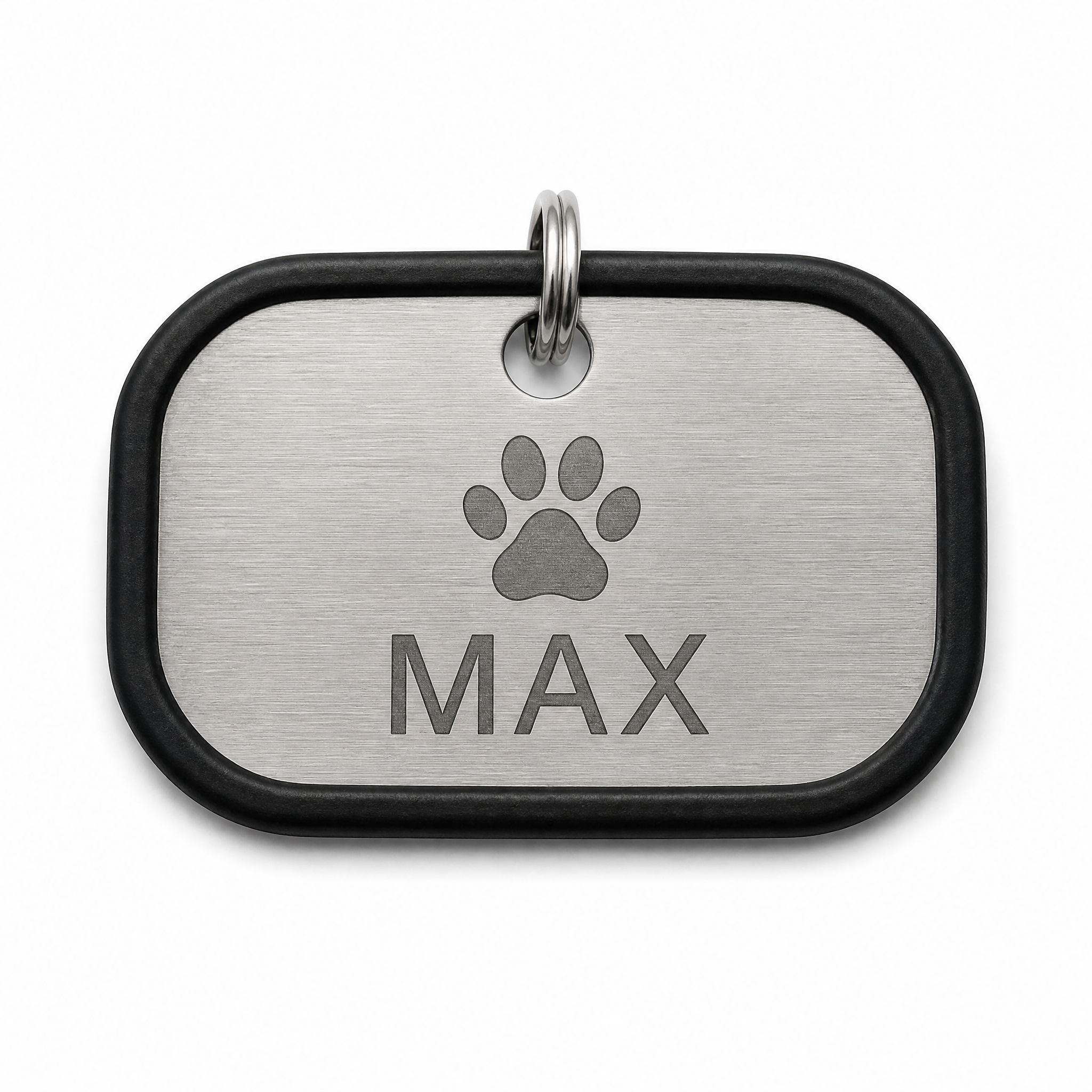 Custom Laser Engraved Stainless Steel Dog Tag