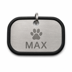 Custom Laser Engraved Stainless Steel Dog Tag