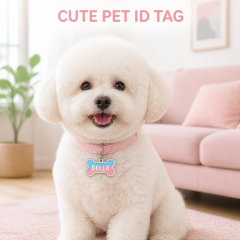 Custom Soft Enamel Bone Dog Tag