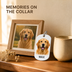 Custom UV Printed Photo Dog Tag