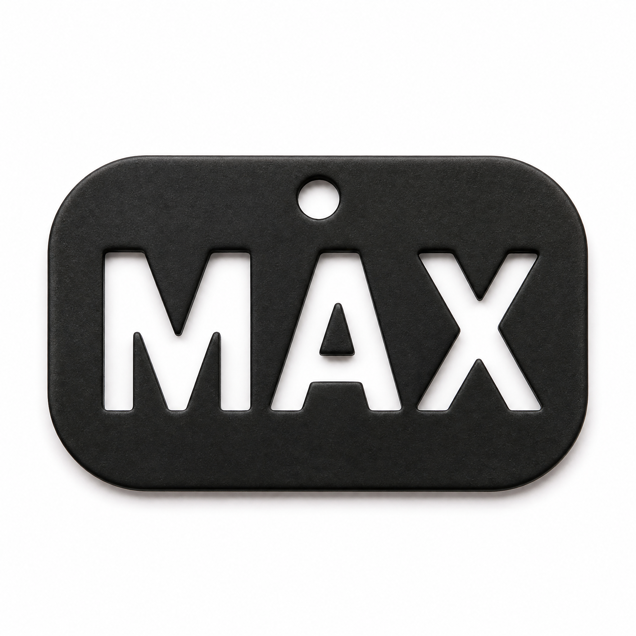 Custom Laser Cut Skeleton Dog Tag