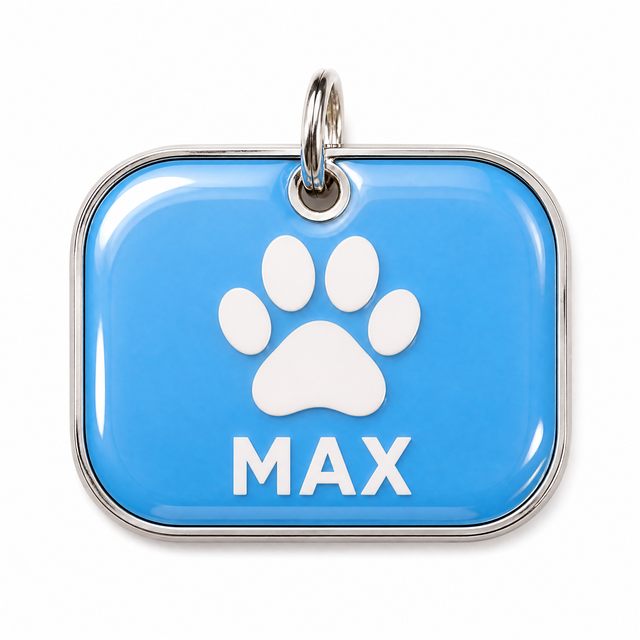 Custom Epoxy Dog Tag