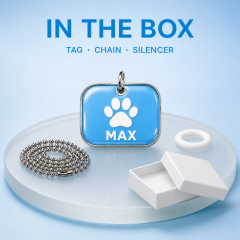 Custom Epoxy Dog Tag