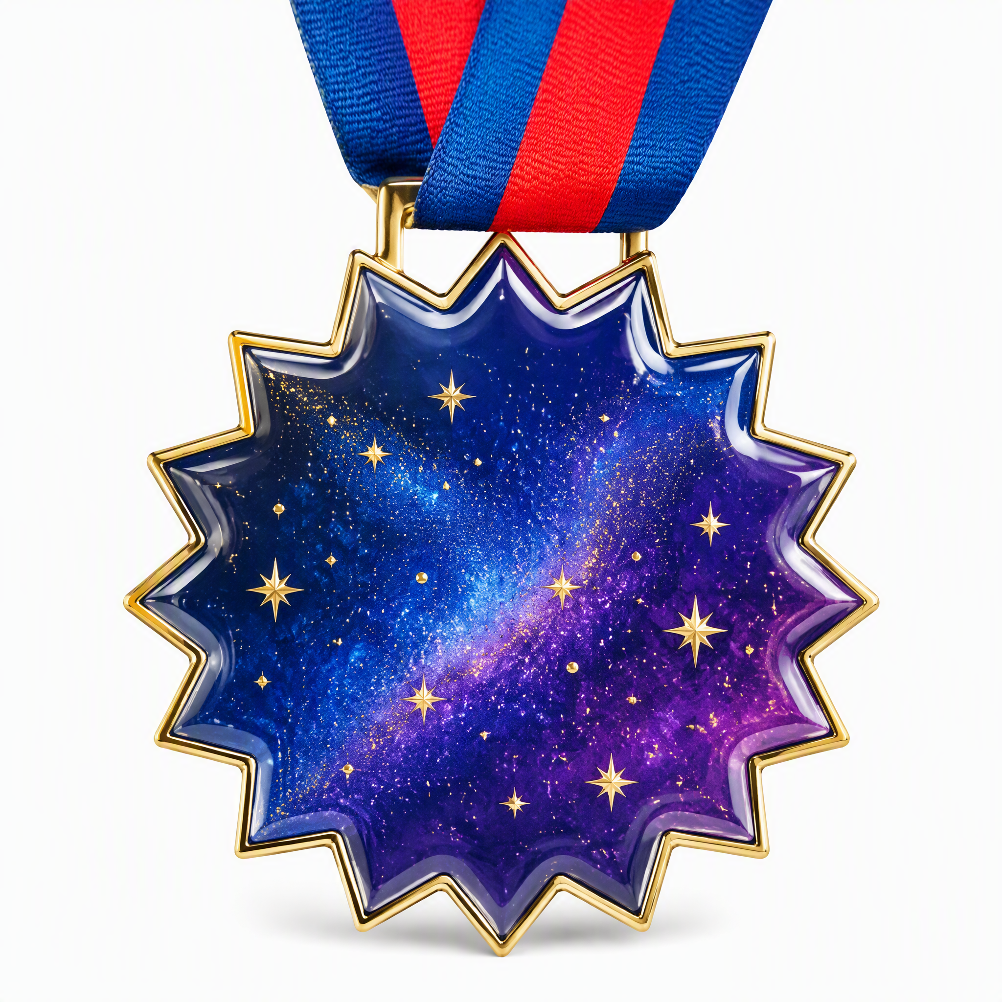 Custom UV Print Medal with Ribbon