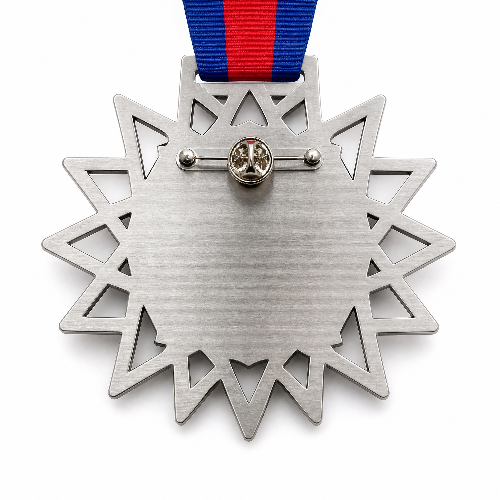 Custom Laser Cut Medal with Ribbon