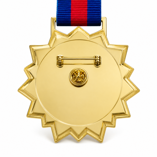 Custom 3D Die Cast Hard Enamel Finisher Medal