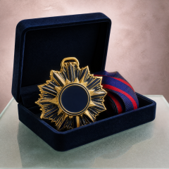 Custom 3D Die Cast Hard Enamel Finisher Medal