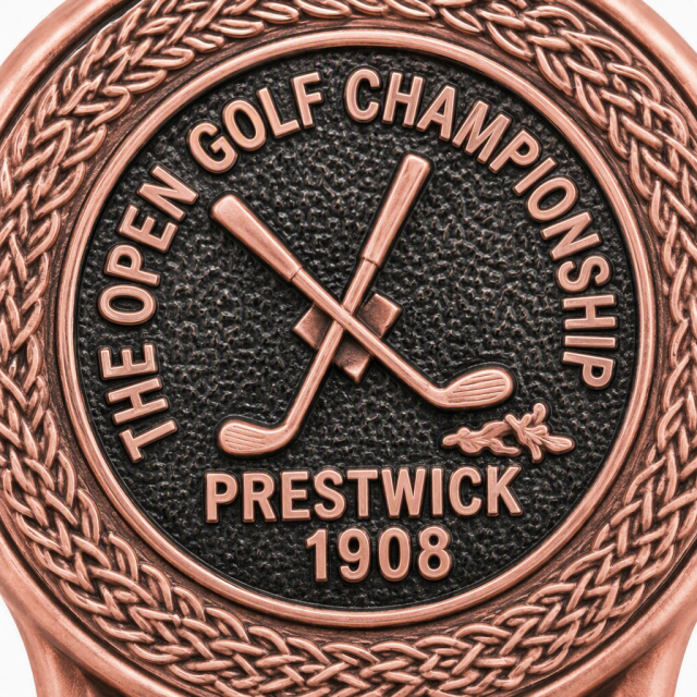 Rose Gold Golf Divot Tool with Magnetic Ball Marker