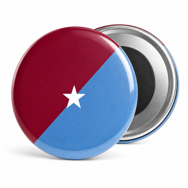 Magnetic Pin Back Button Badge