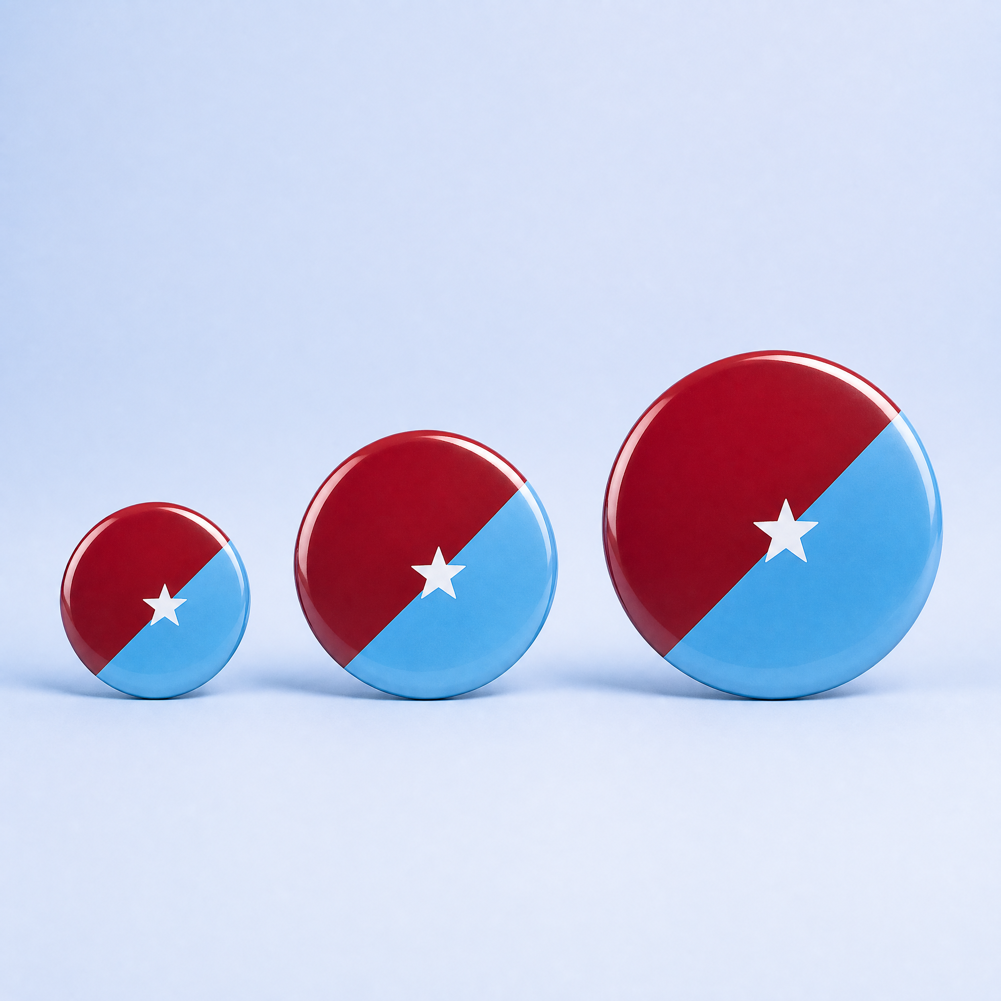 Magnetic Pin Back Button Badge