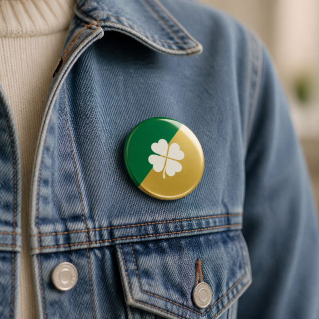 Epoxy Dome Magnetic Button Badge