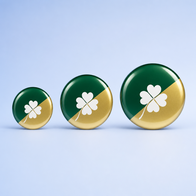 Epoxy Dome Magnetic Button Badge