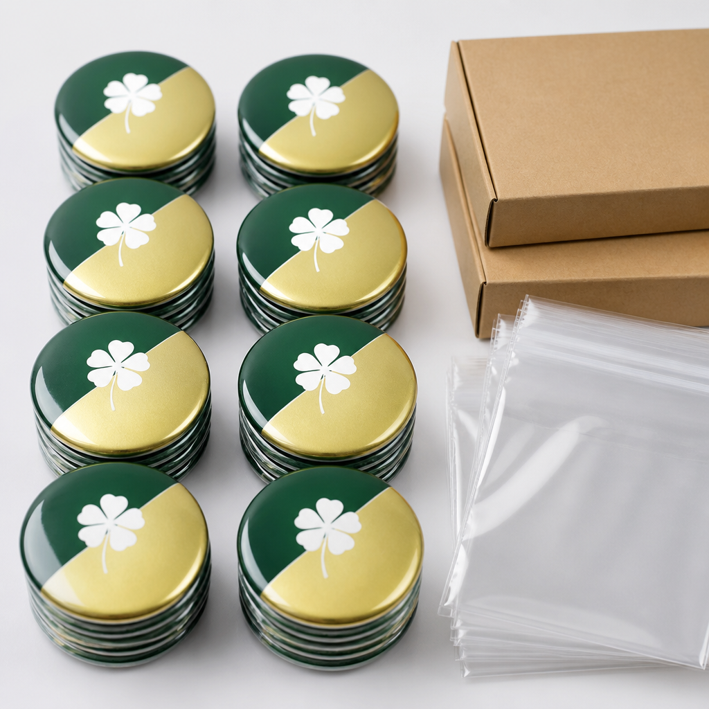 Epoxy Dome Magnetic Button Badge