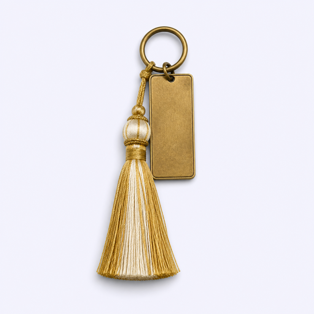 Custom Metal Motel Keychain - Personalized Logo - Zinc Alloy - Wholesale Bulk