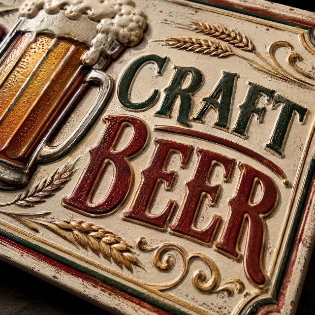 Custom Embossed Vintage Tin Sign 20x30cm Retro Metal Beer Sign Bar Garage Wall Decor