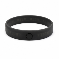 Custom LED Silicone Bracelet - Light Up Logo Wristband No MOQ