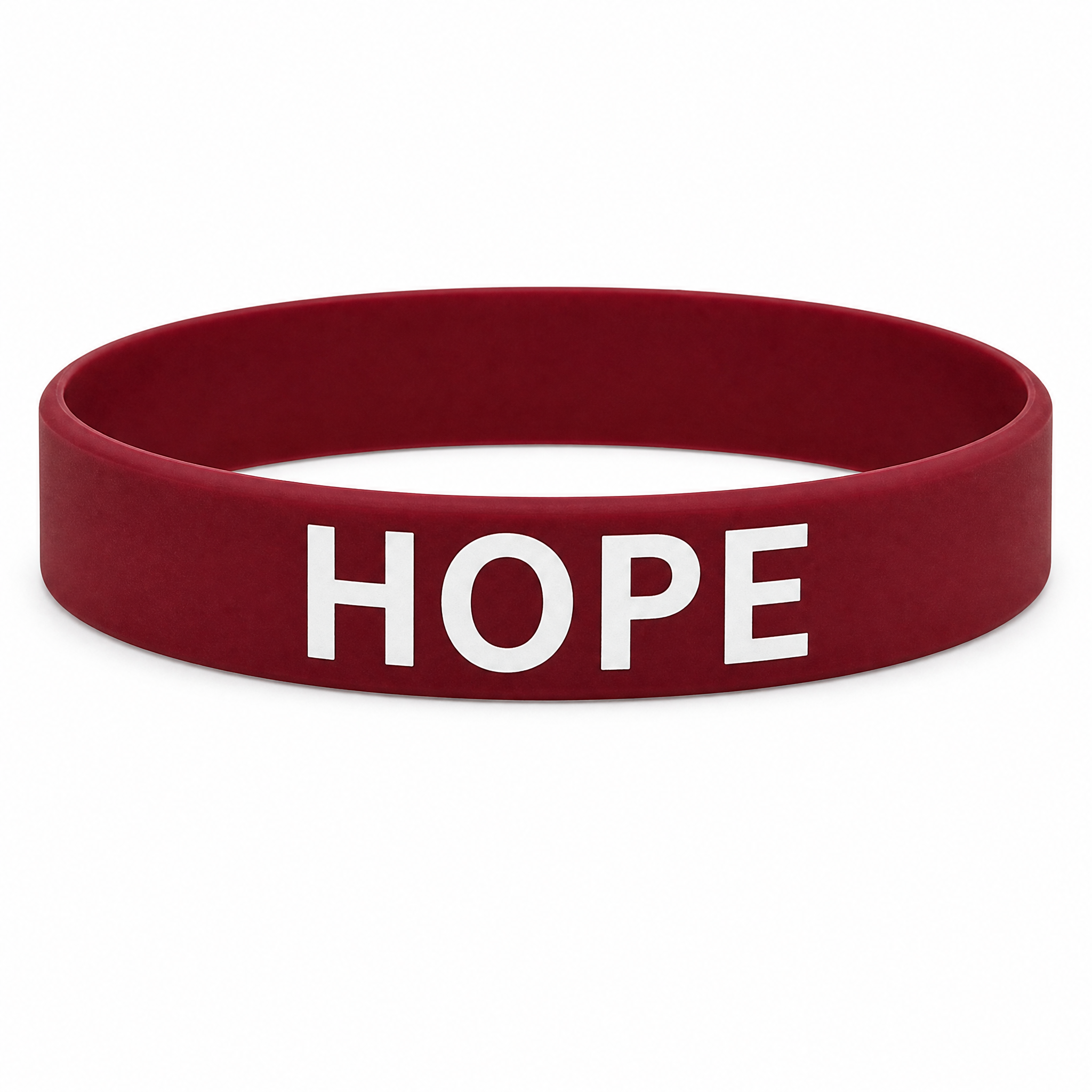 Custom Silk Screen Silicone Bracelet - Printed Logo Wristband No MOQ