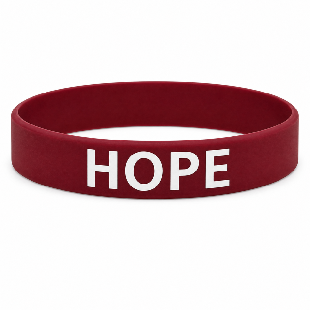 Custom Silk Screen Silicone Bracelet - Printed Logo Wristband No MOQ