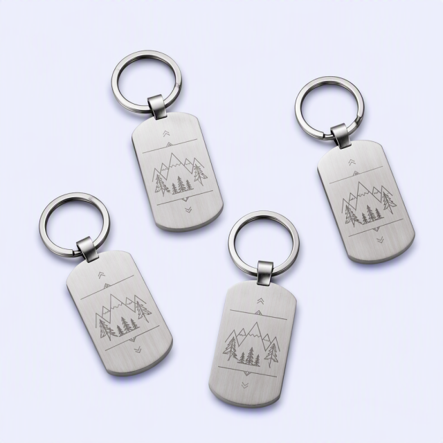 Personalized Metal Keychains - Kawaii, Animal, Logo Designs - Bulk Wholesale - STANDARD GIFTS
