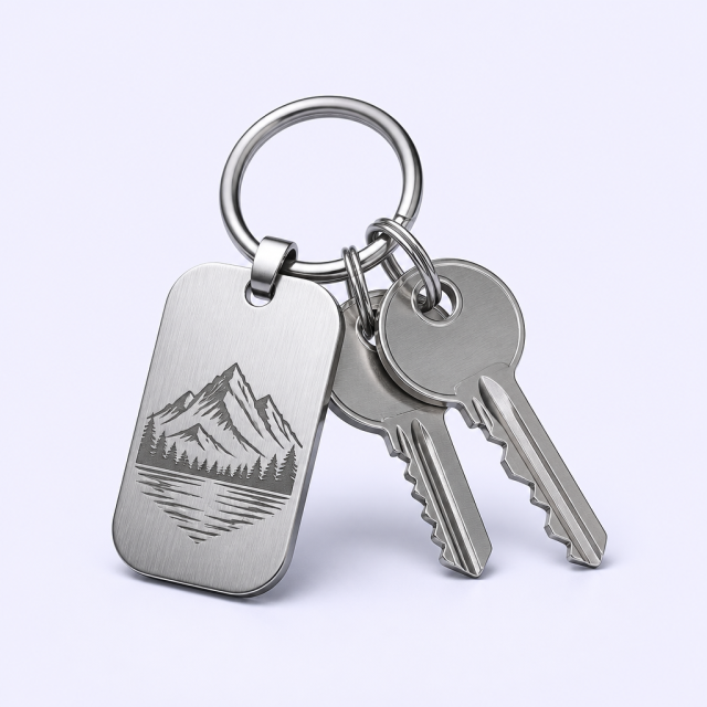 Personalized Metal Keychains - Kawaii, Animal, Logo Designs - Bulk Wholesale - STANDARD GIFTS